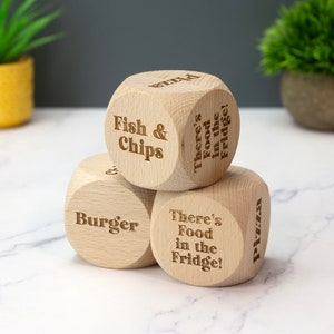 Takeaway Dice Couples Date Night Married Night In Gift Idea Food Present For Him For Her Fun Gift