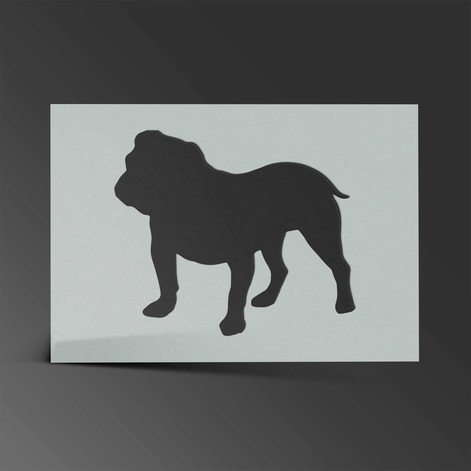 Hunde Schablone Teil 1 Mylar Welpen Blatt Honig Malerei Wand | Etsy