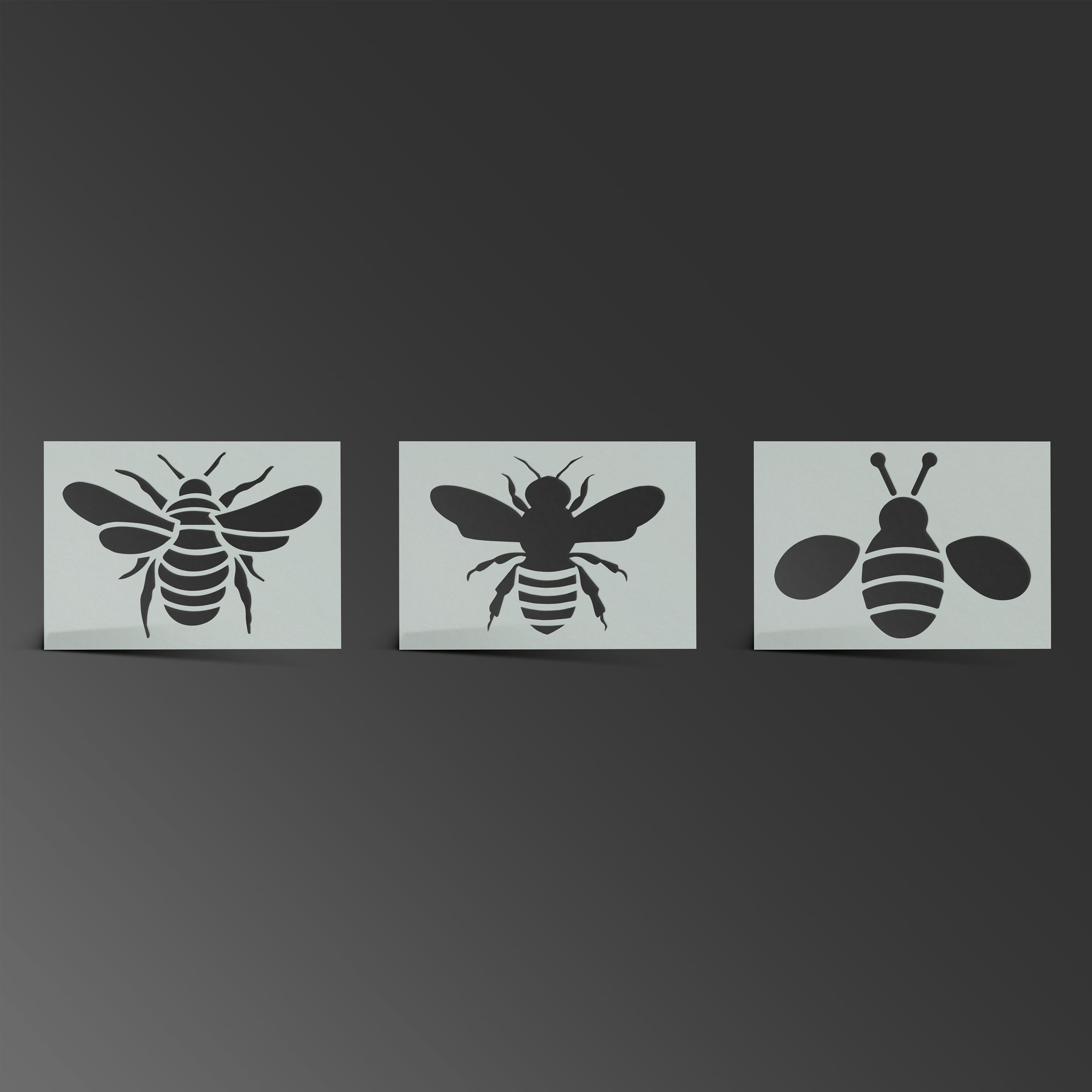 Honeycomb Stencil – Bee Honey Mylar Sheet For Wall Art & Kids Crafts (190 Micron)