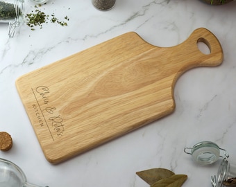 Personalised Custom Engraved Wooden Serving Board Cheese Board Serving Board Cutting Novelty Gift Birthday Christmas Housewarming Wedding