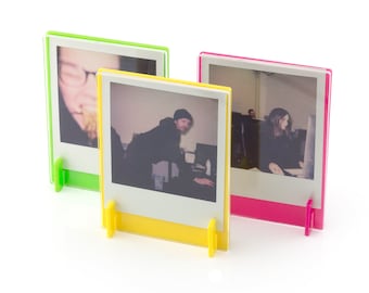 Polaroid 600 Photo Frame Stand Holder Laser Cut Acrylic Photography Retro Gift Birthday Christmas Valentines