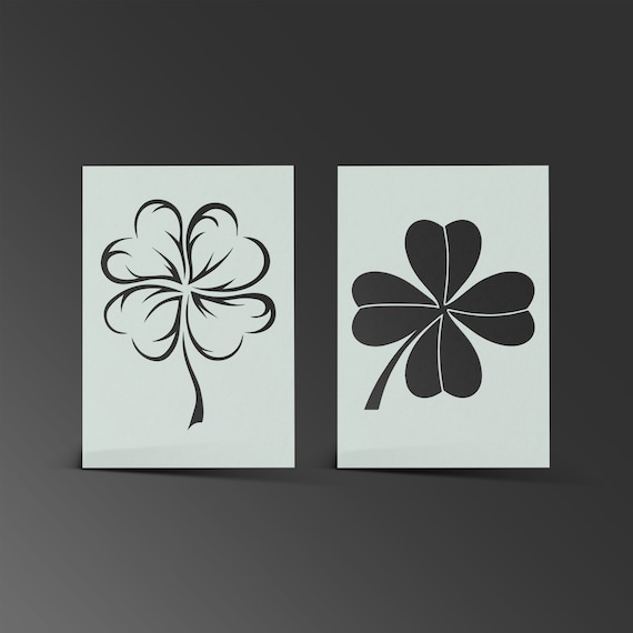 Clover Stencil Shamrock Ireland Irish Mylar Sheet Painting Wall Art Craft  Airbrush 190 Micron Kids Bedroom - Etsy