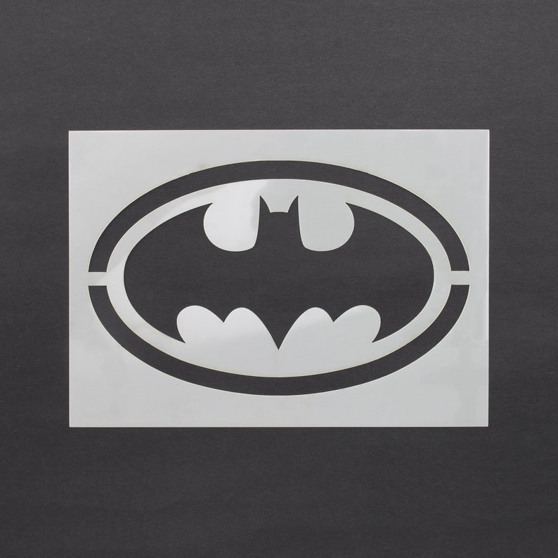 Super Hero Stencil Mylar Sheet Painting Wall Art Craft Etsy