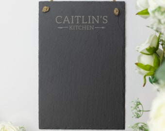 Personalised Memo Board, Custom, House Warming, Kitchen, Chalk Board, Laser Engraved Gift, Wedding, Birthday, Anniversary, Christmas