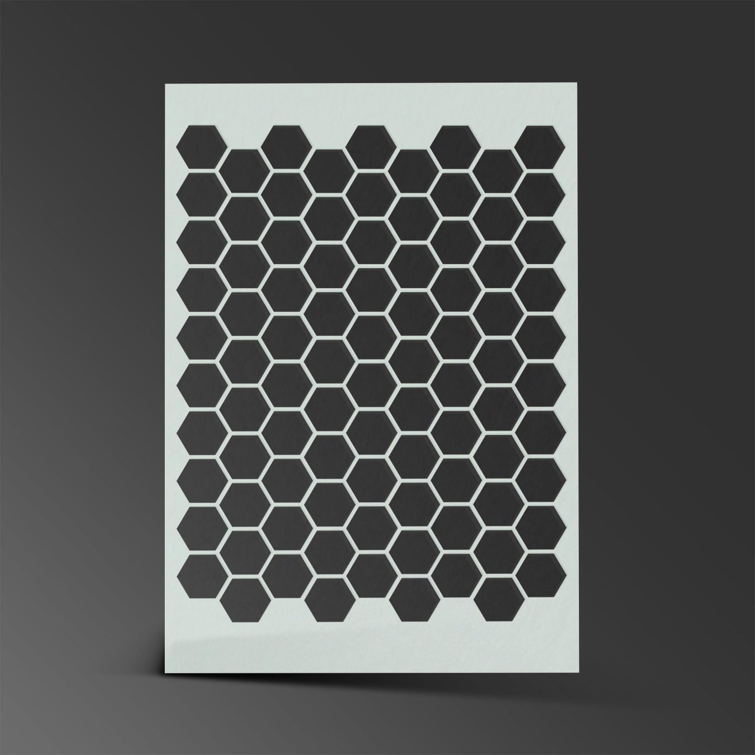 Waben Muster Schablone Biene Honig Mylar Blatt Malerei Wand | Etsy