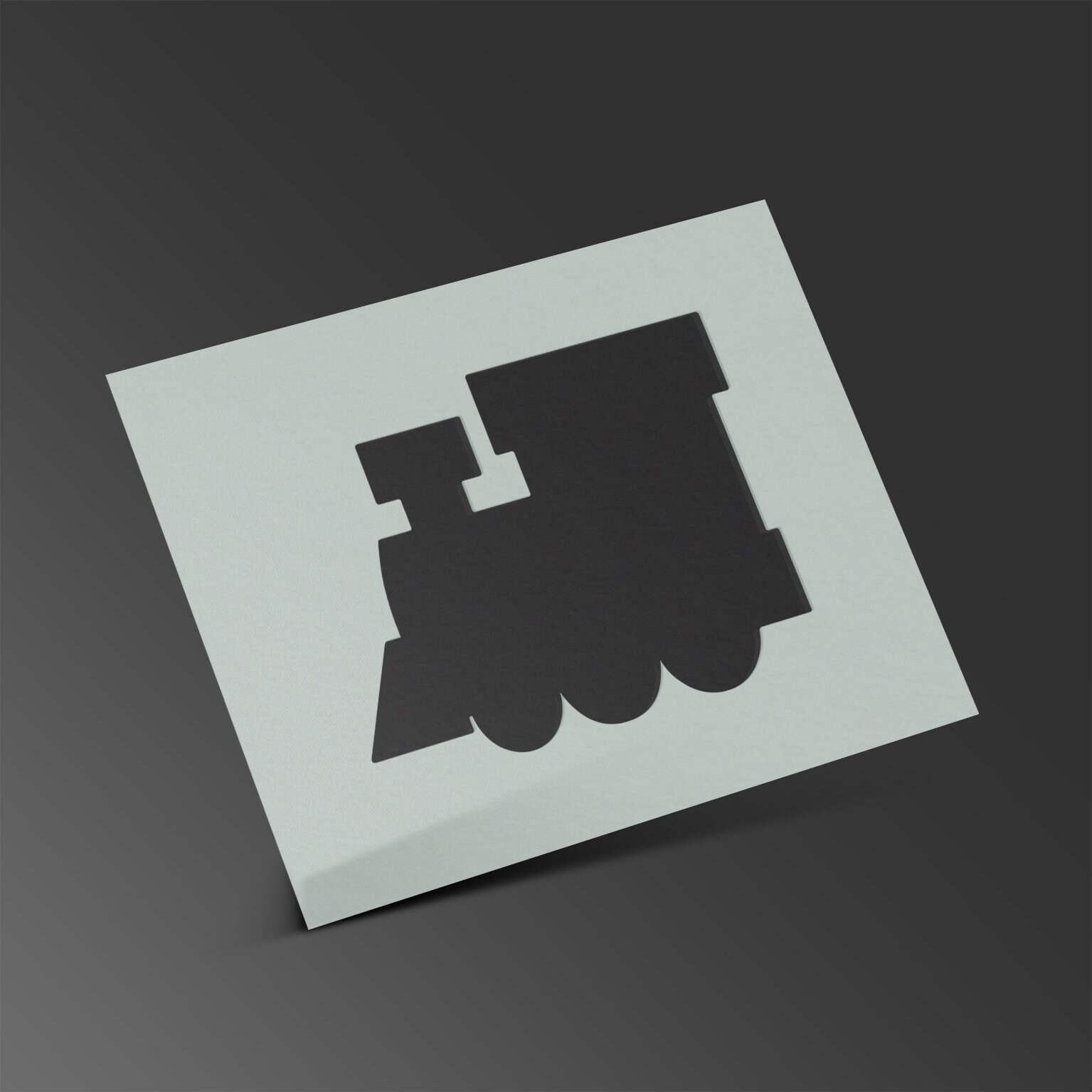 Train Stencil Mylar Steam Engine Sheet Painting Wall Art Craft Etsy UK