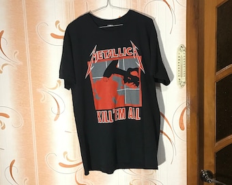 Vintage 1994 METALLICA Kill Em All T-Shirt Size L