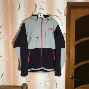 The North Face Multicolored Polartec Full Zip Fleece Nylon Jacket Size M