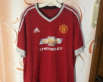 Manchester United 2015/16 HOME 2 ADIDAS L CHEVROLET shirt