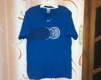 NIKE 00s archive big swoosh t-shirt 短丈 00s NIKE ナイキ Tシャツarchive y2k センターロゴ 短丈 S