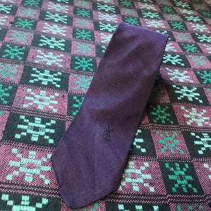 Vintage Yves Saint Laurent Silk Tie
