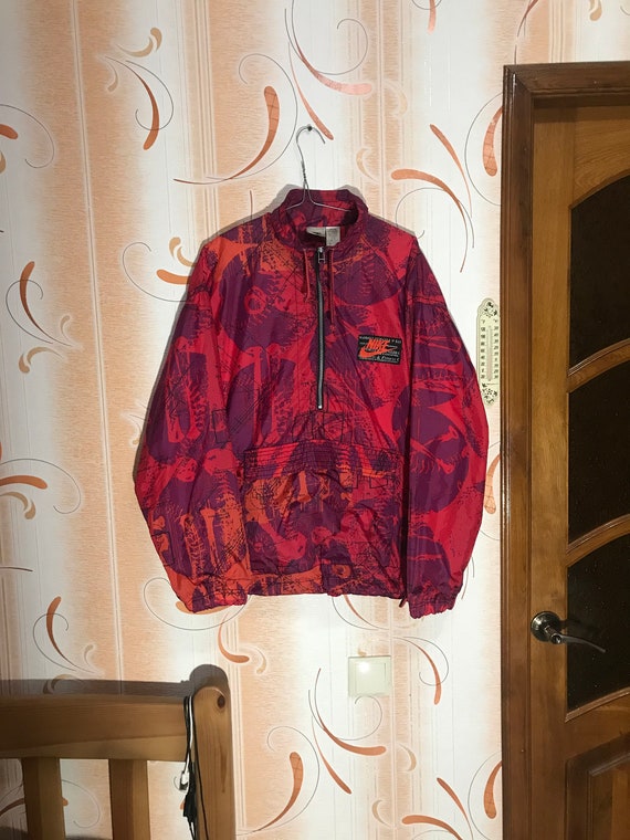 Vintage Nike Swoosh Windbreaker Biglogo Jacket Siz