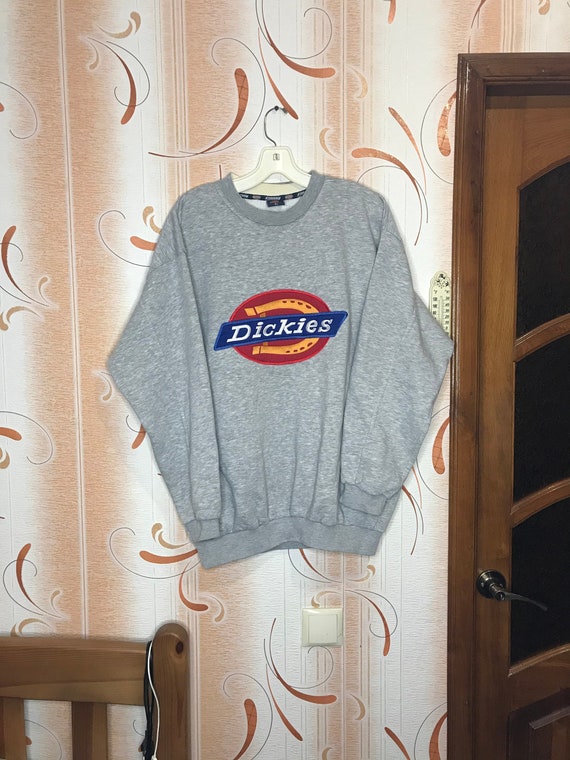 Vintage Dickies Sweatshirt Crewneck Big Logo