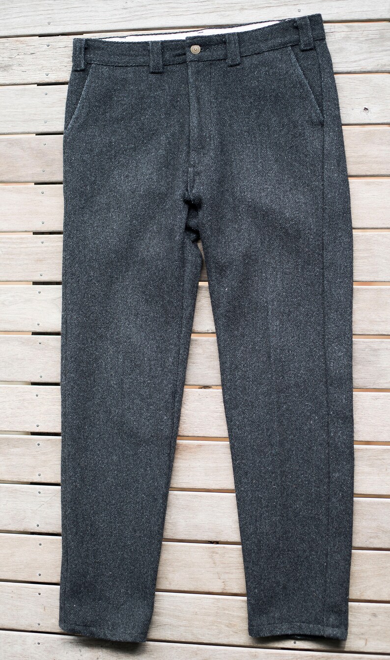 Vintage Codet Heavy Wool Pants Etsy