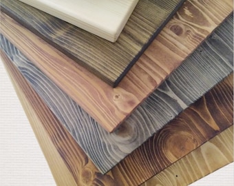 Solid Wood Table Top // Kitchen worktop // DIY //Custom Sizes// Desk top. Various Lengths And Colours.