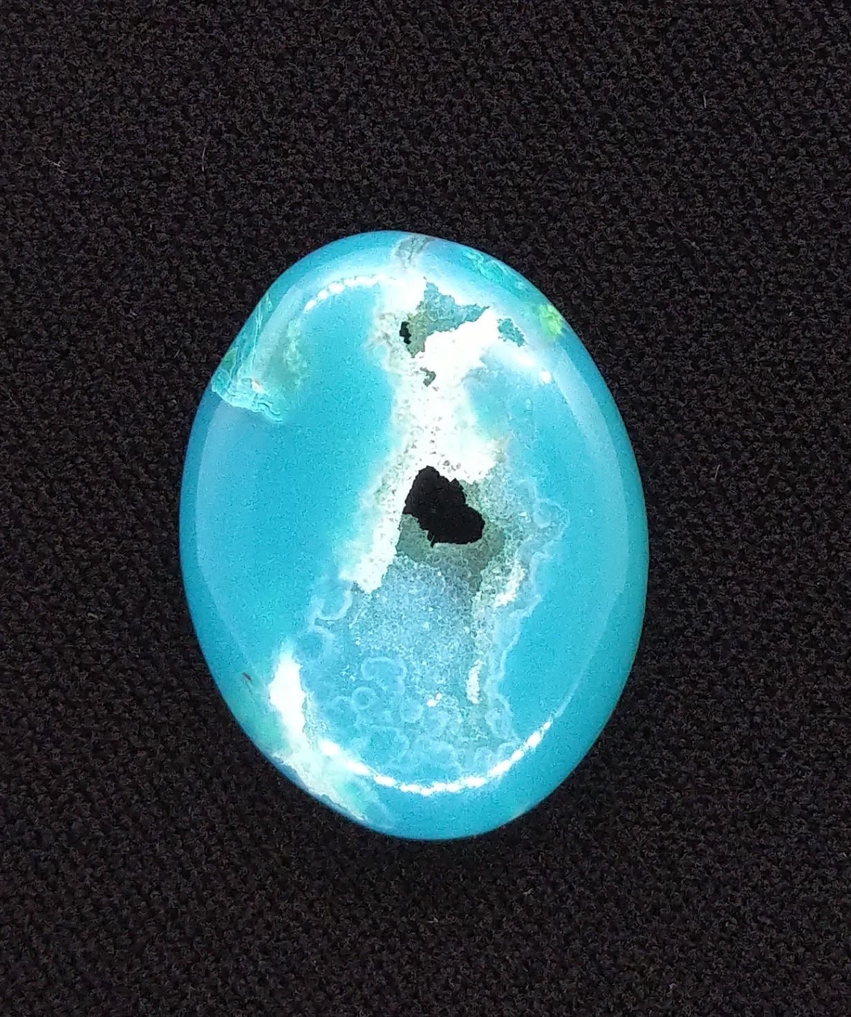 Inspiration Mine Oval Gem Silica Druzy Center 30x23x5mm Etsy