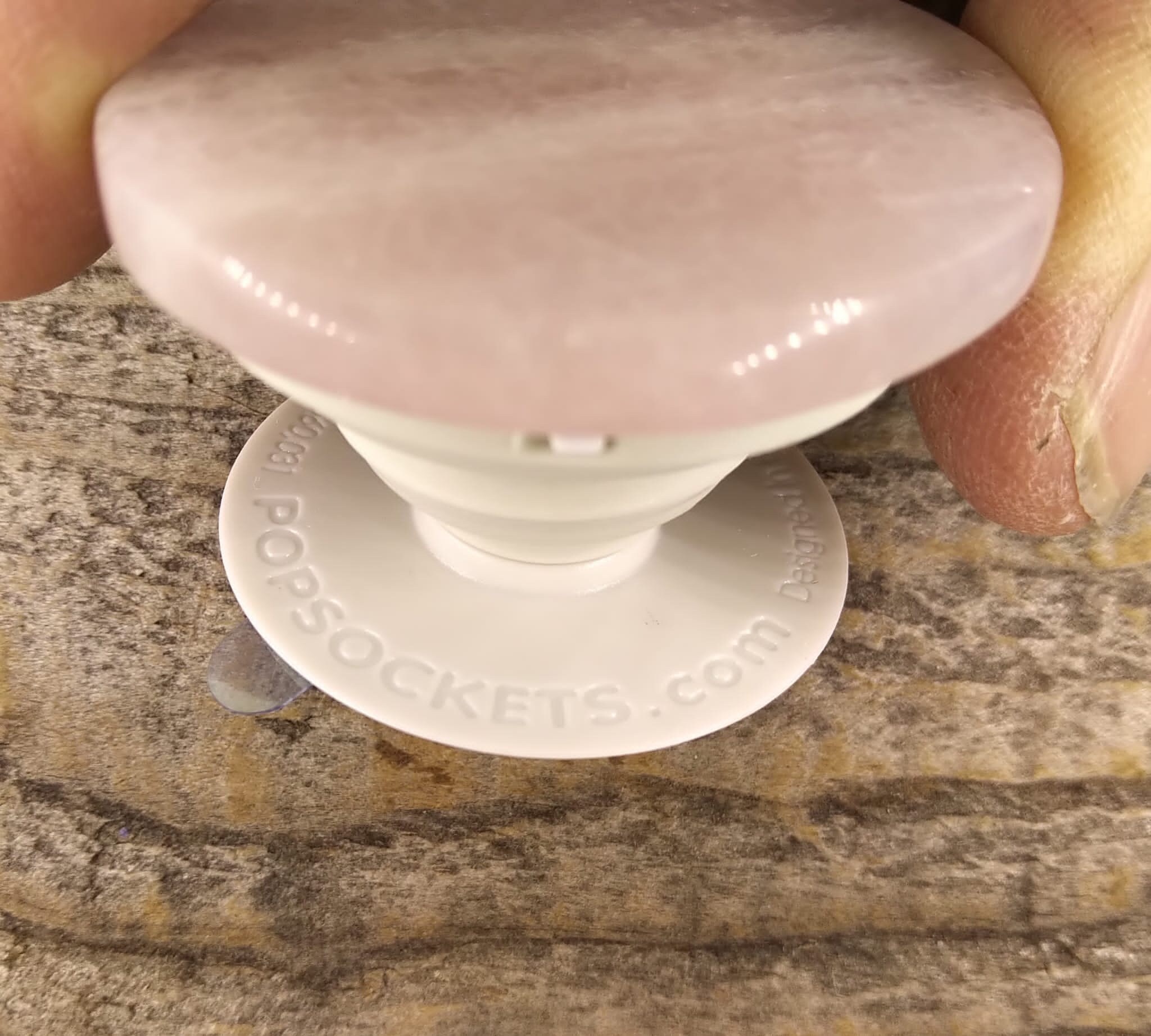 Rose Quartz Popsocket Phone Grip Kickstand Rock Socket Etsy UK