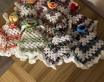 Sesame Street  Snuggles blanket