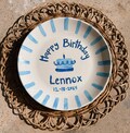 Hand Painted Birthday Plate