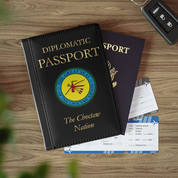 Choctaw Nation of Oklahoma - Diplomatic Passport Cover