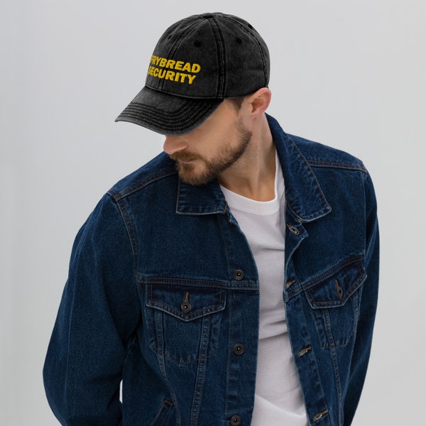 Frybread Security vintage Coton Twill Cap