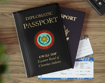 Eastern Band of Cherokee Indians - Diplomatic Passport Cover