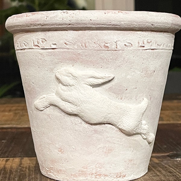 VINTAGE SEED POT - Jumping Bunny