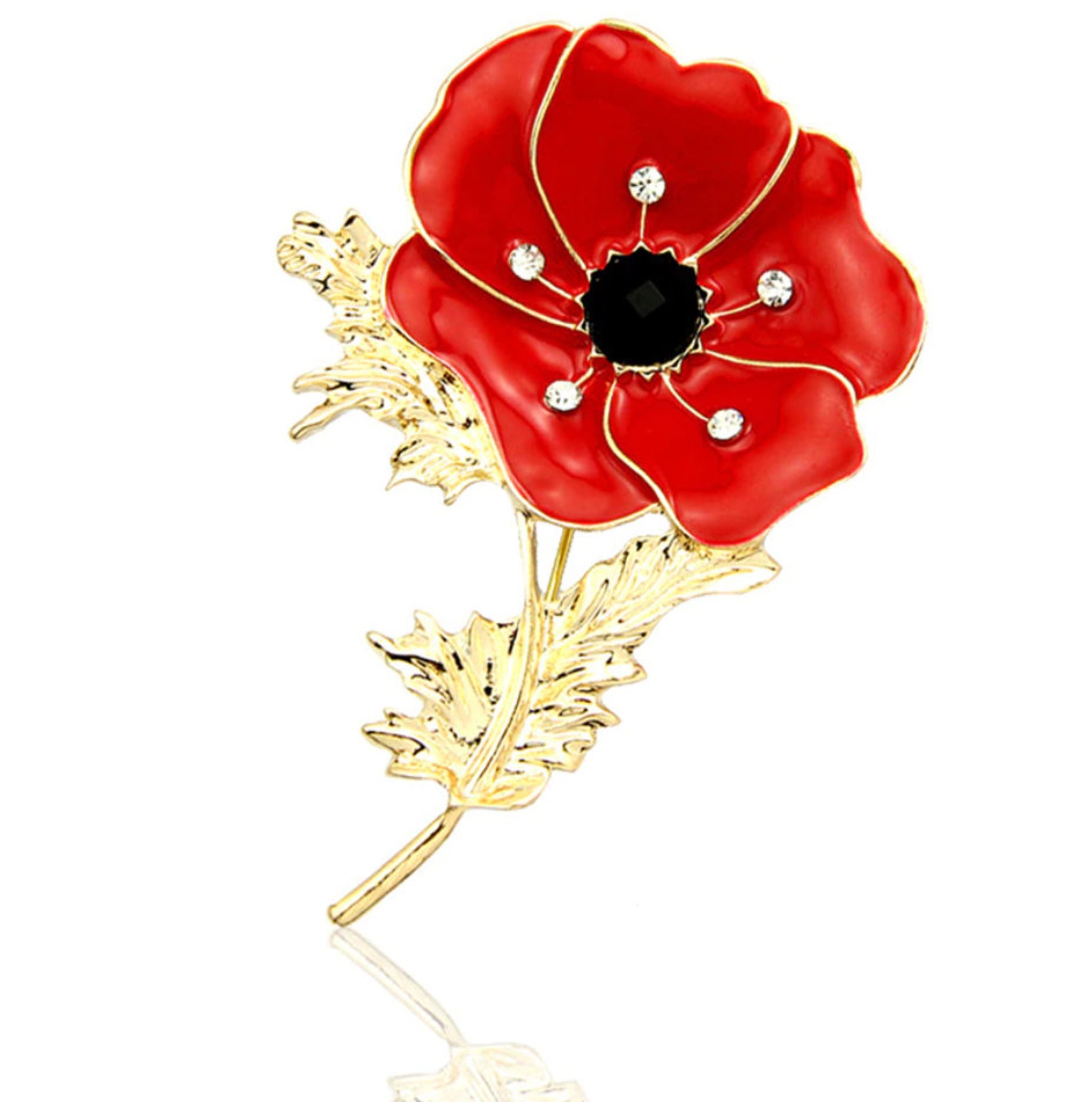 Remembrance Day Brooch Bestseller 2020 Poppy Brooch Poppy | Etsy