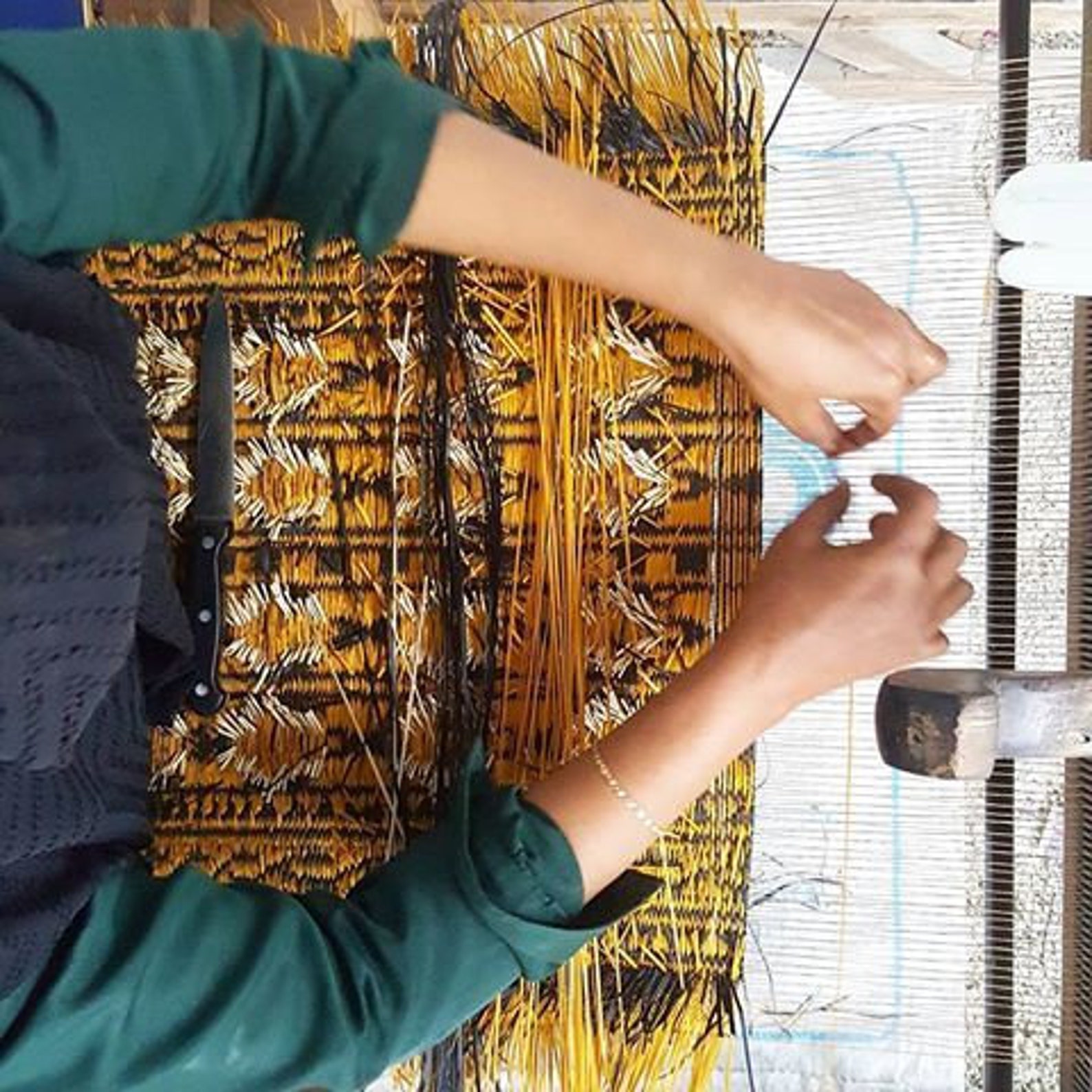 Maldivian Coconut Fiber Coir Woven Mat Wall Art THUNDU KUNAA Etsy