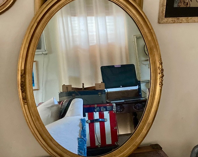 Vintage Hollywood Regency Style Mirror, Regency Style Mirror ...