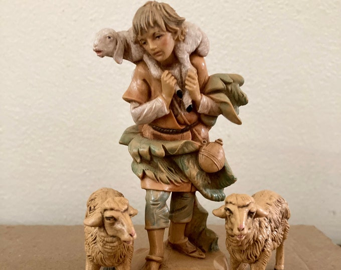 Vintage Fontanini Nativity Figures, 1992 Fontanini Crèche Figures