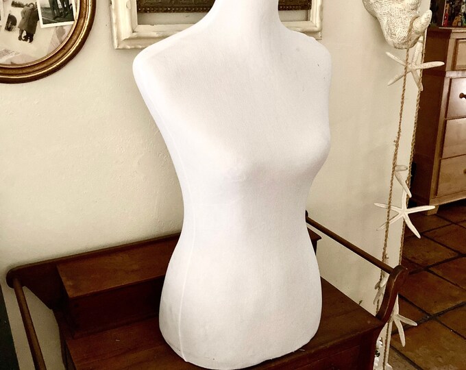 Vintage Mannequin, Full Sized Dressform, Art Doll Mannequin Sculpture