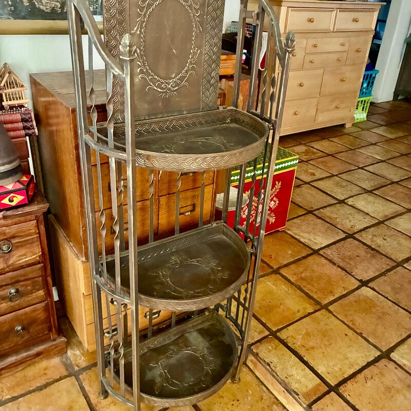 Rustic Iron Rack Wrought Iron Bakers Racks - Etsy