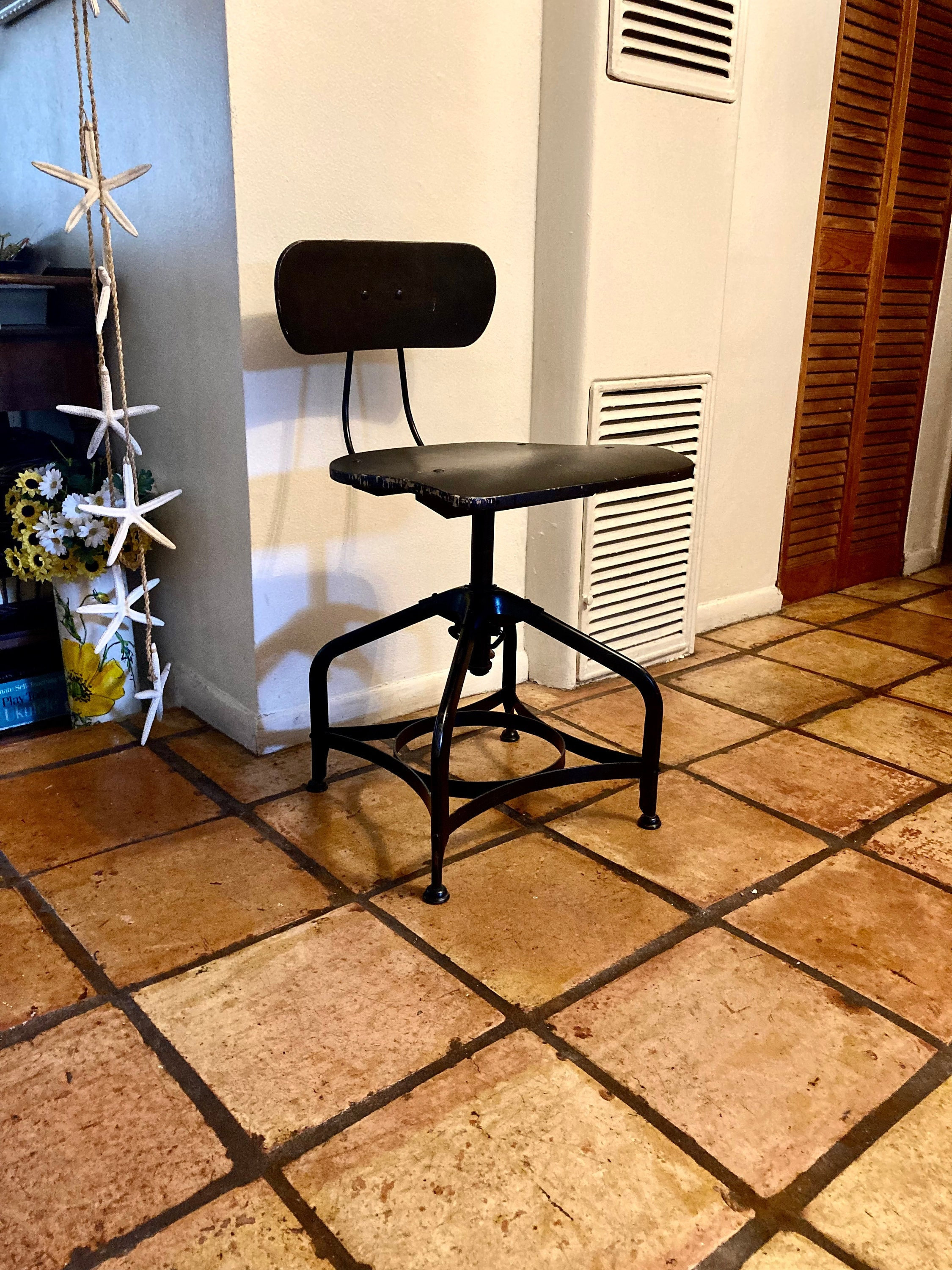 Tall Metal Chairs Etsy