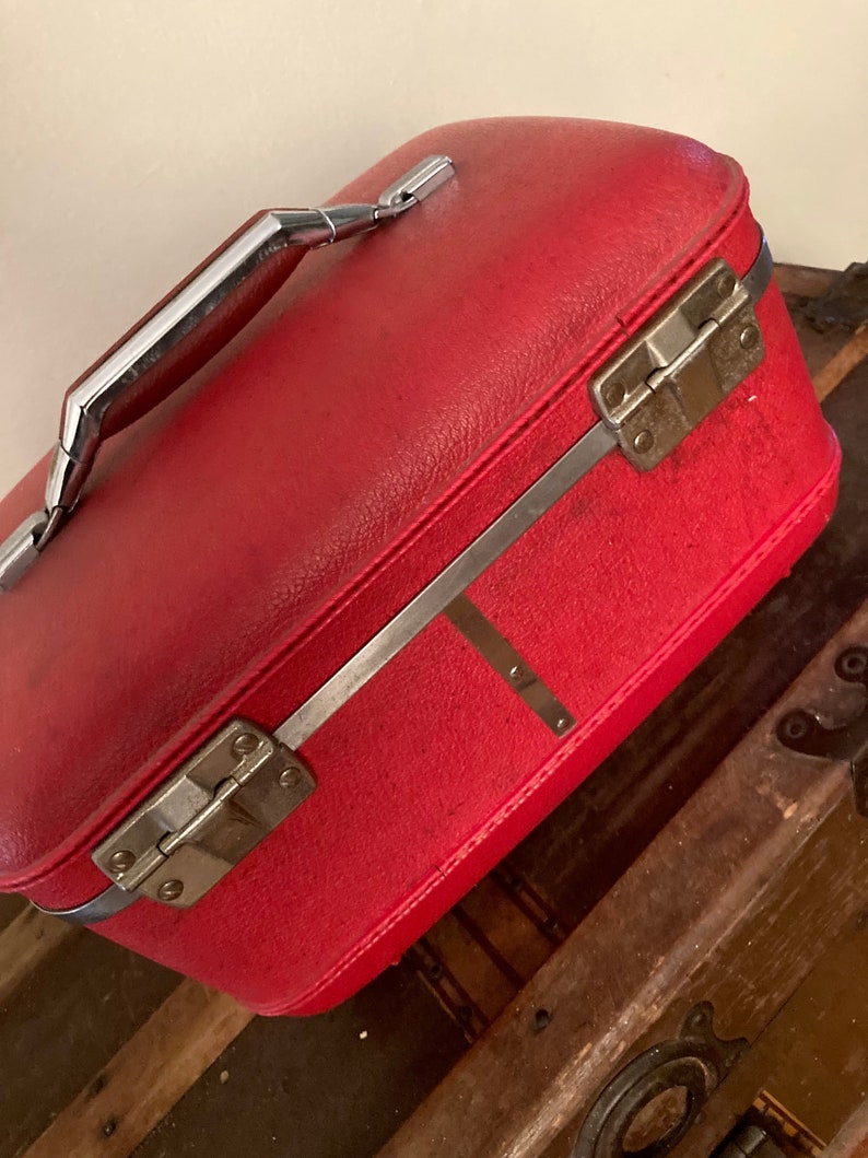 American Tourister Vintage Train Case Vintage Traincase Etsy