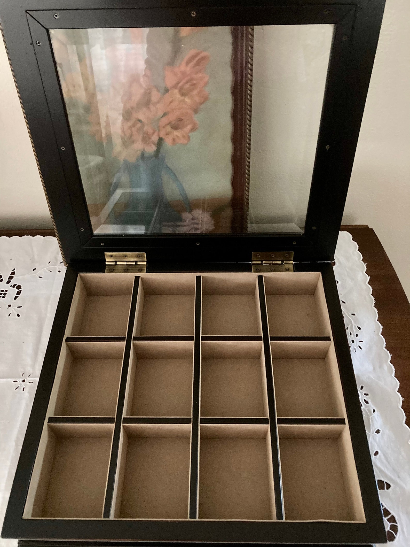 Bombay Tee Caddy Tisch Vitrine Bombay Curio Schrank | Etsy