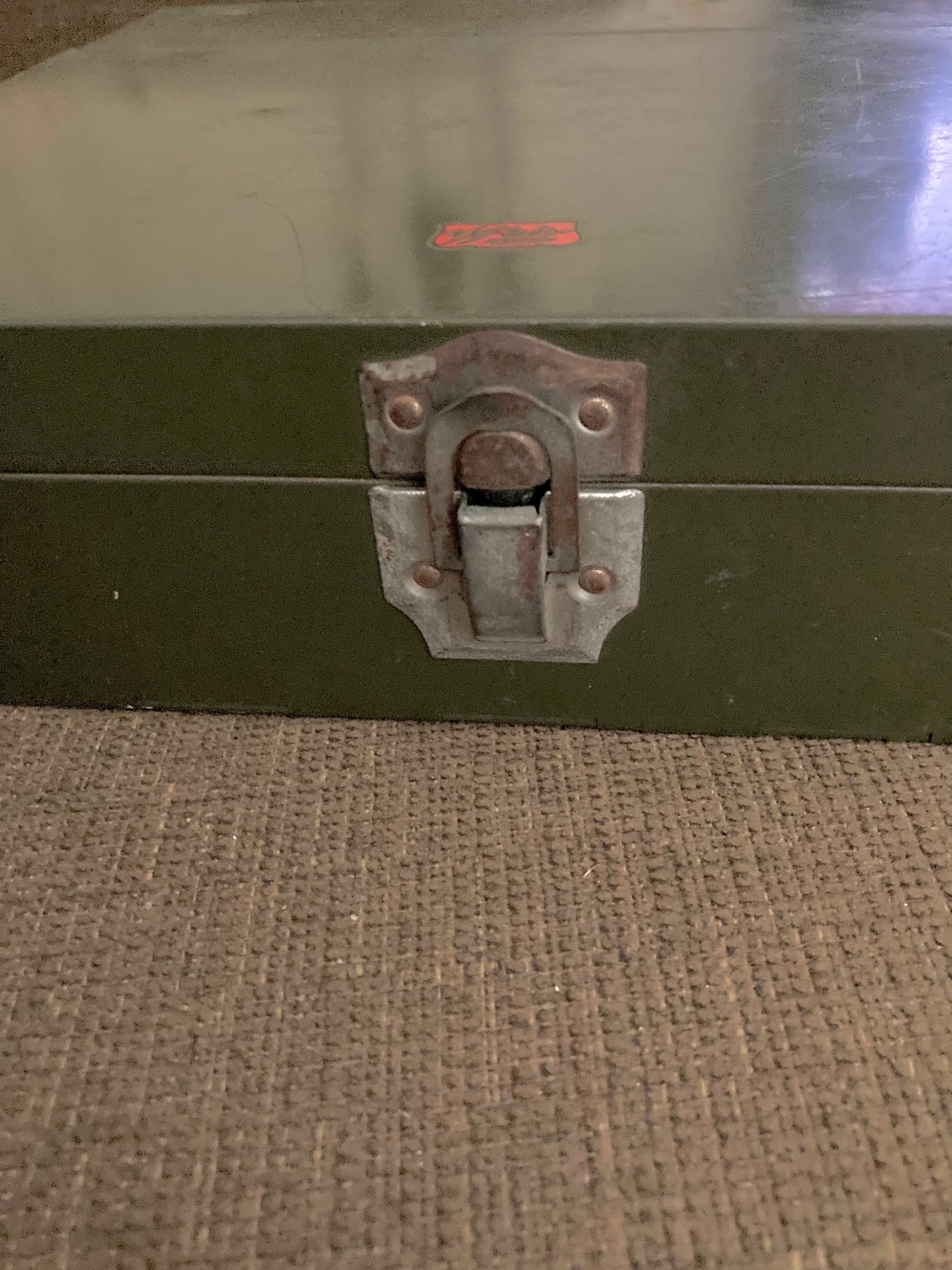 Vintage Metal File Box Weis Metal Bookcase File Box Etsy