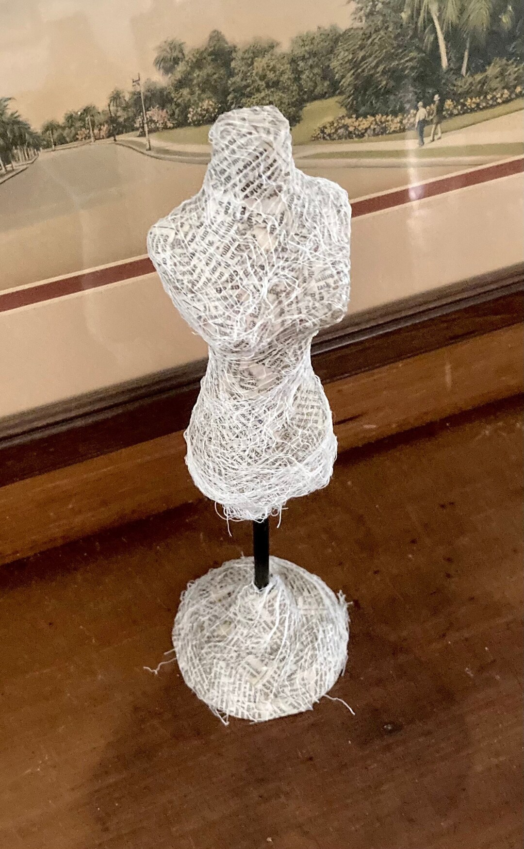 Dressform Sculpture Mannequin Art Doll Mixed Media Art Etsy