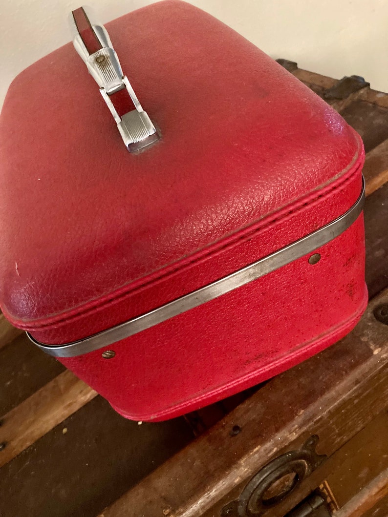 American Tourister Vintage Train Case Vintage Traincase Etsy