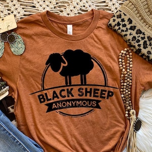 Black sheep anonymous t-shirt - Computer hacking group - Tech savvy - Gift for computer nerd - Gift idea for friend