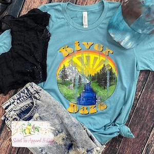 River Days t-shirt - River Daze shirt - River life - I&#39;m on river time - Life is better at the river - Summer shirt