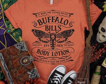 Buffalo Bill Halloween t-shirt - Halloween shirt - Fall shirt - Autumn tee - Horror movie fan - Scary - soft tee