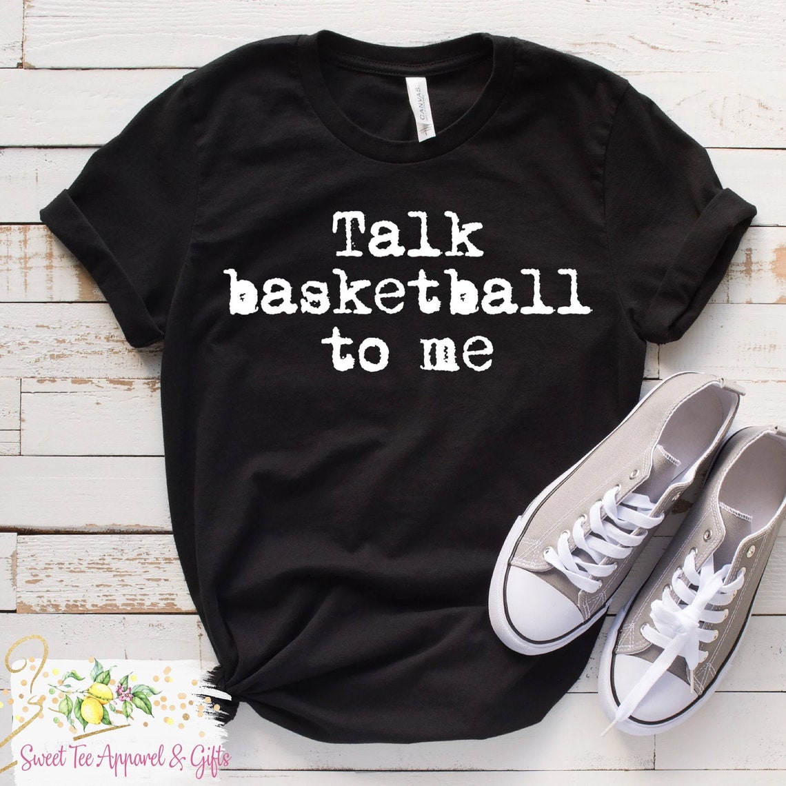 Talk basketball to me tshirt Basketball fan shirt Funny Etsy