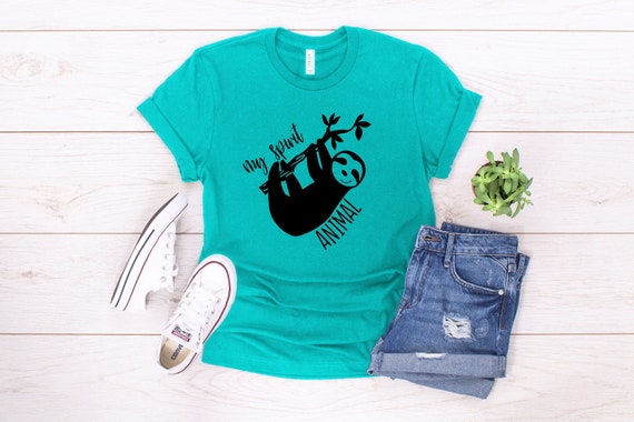 Sloth Is My Spirit Animal Hanging Sloth Lover T Shirt Sloth Is My Spirit Animal Hanging Sloth Lover T Shirt