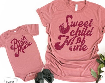 Mommy Me Rock Shirt - Etsy