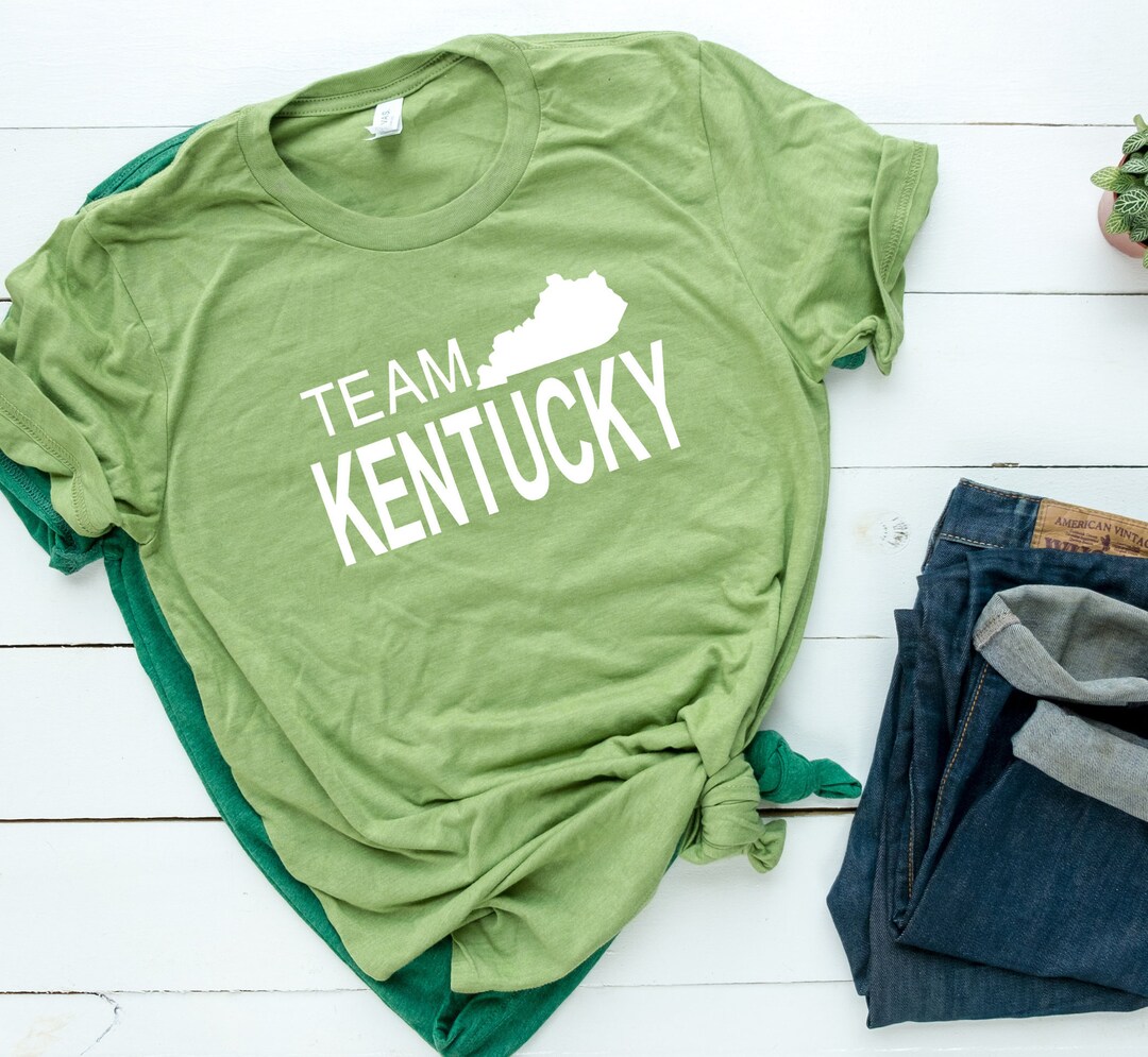 Team Kentucky Shirt Green Compassion Tshirt Kentucky Etsy
