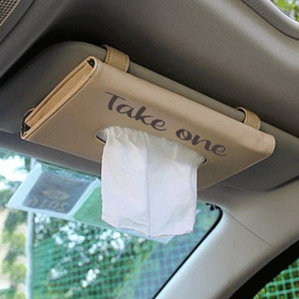 Visor Tissue Box Holder Car Tissue Holder Custom Tissue Holder Paper Towel Holder For Car Trucks - L9