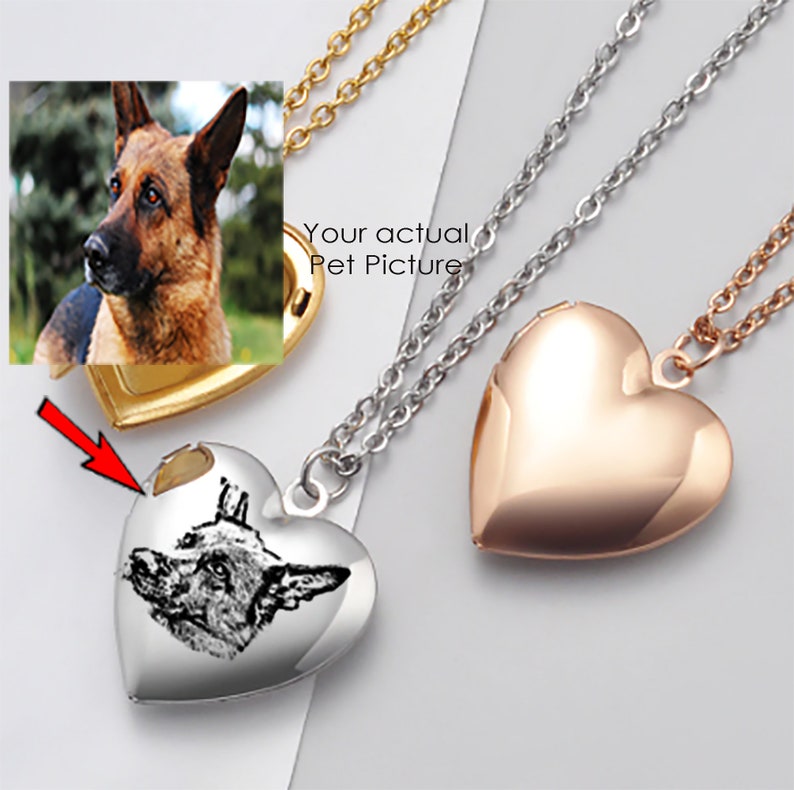 Heart Locket PersonalizedCustom Locket Pendant Locket That Etsy