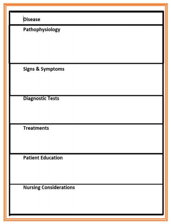 Pathophysiology Template pathophysiology-template
