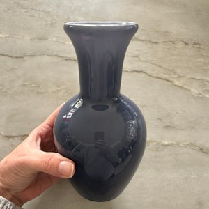 Larry Laslo for Mikasa Purple Cased Glass Vase - Japan